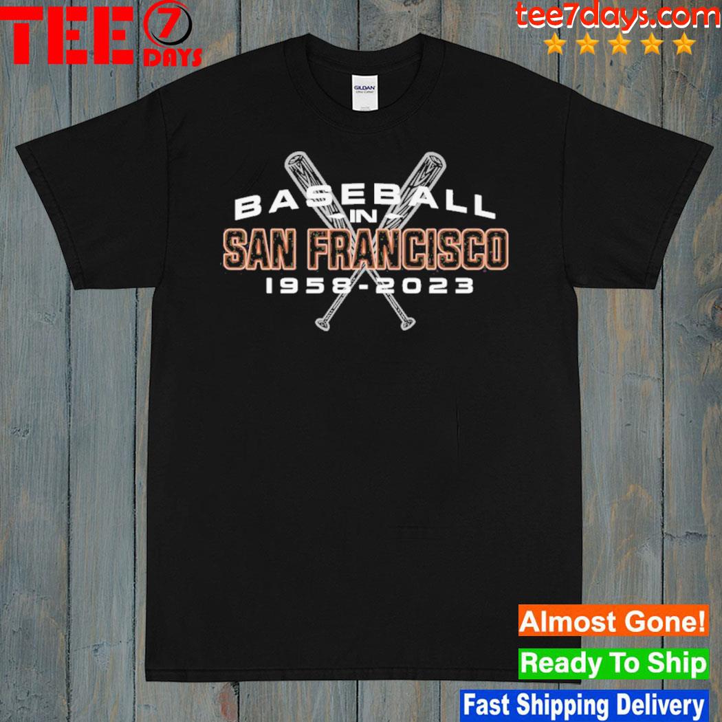 Baseball san francisco 1958 2023 shirt