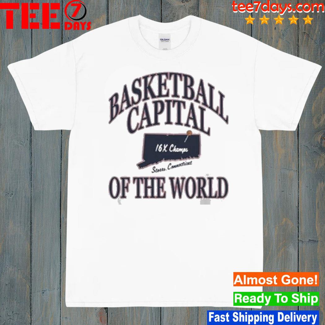 Basketball Capital 16X Champion Of The World Shirt