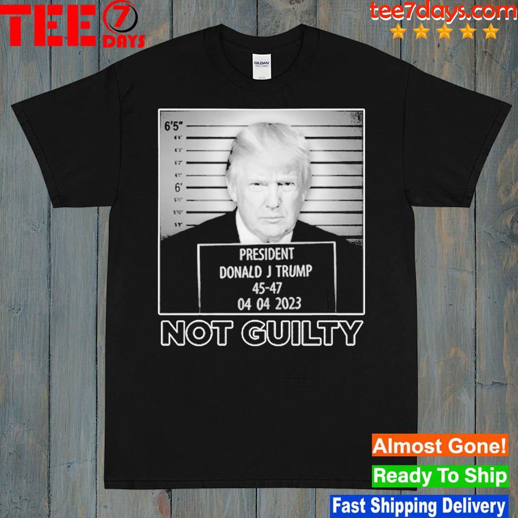 Donald Trump Not Guilty 2024 Graphic T-shirt