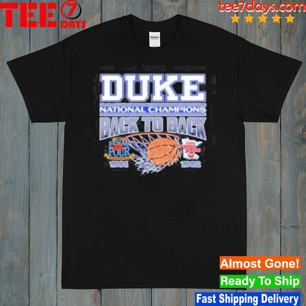 Duke Back To Back ’91-92 shirt