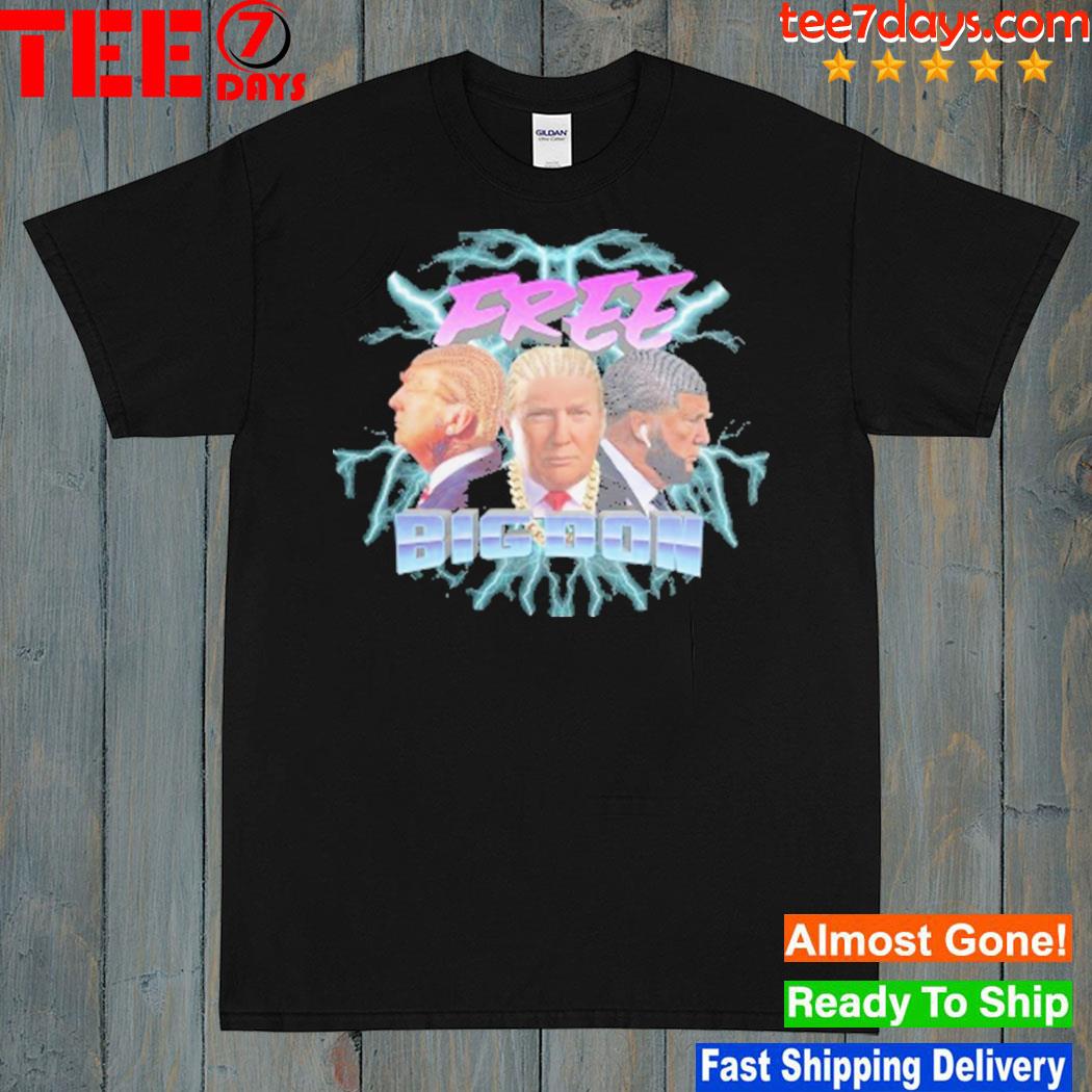 Fleccas merch free big donald Trump shirt