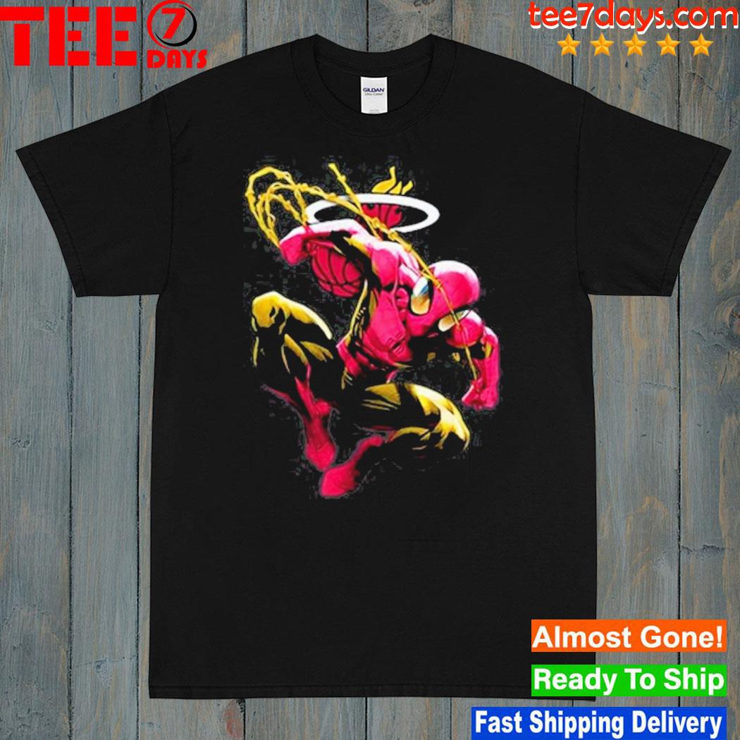 Miami Heat Spiderman Miami Heat T-Shirt