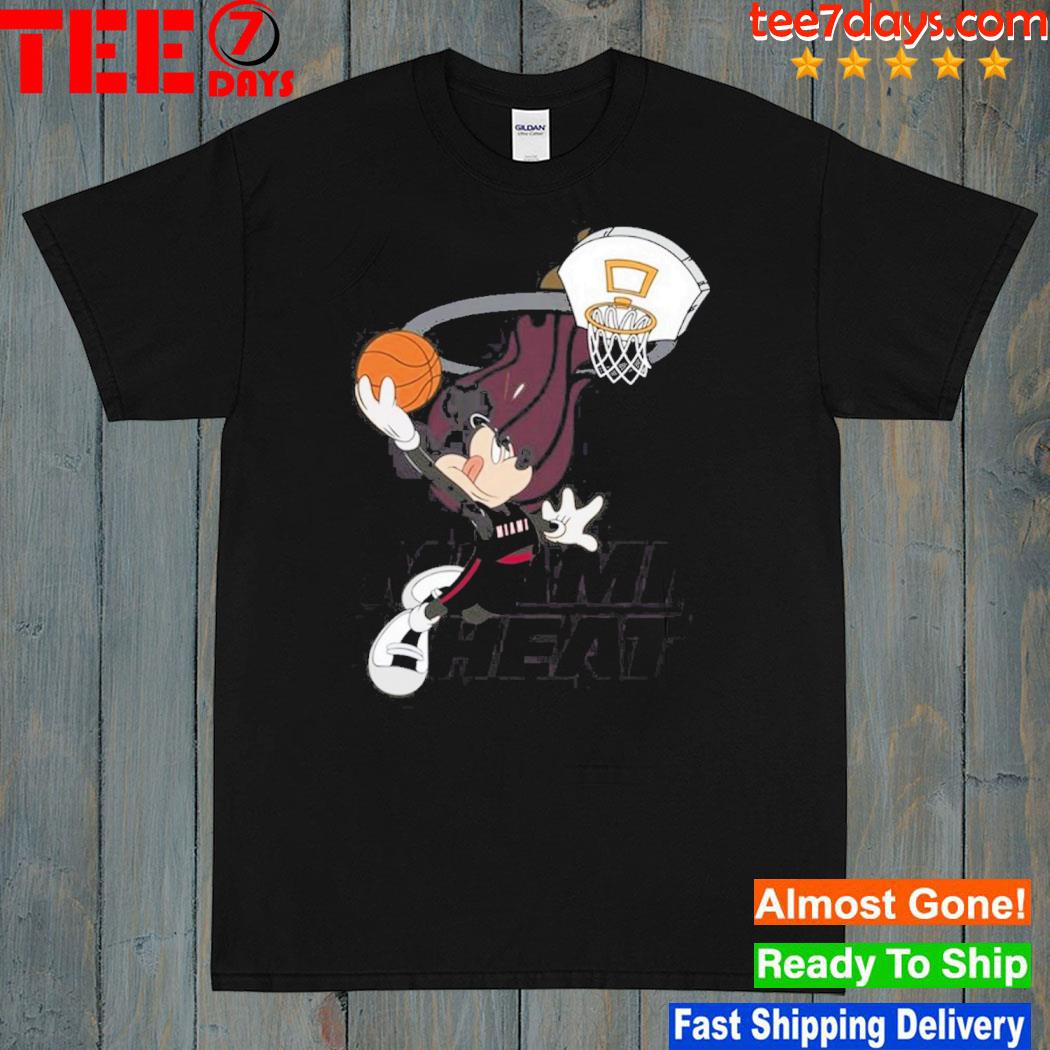 Mickey Basketball Miami Heat Unisex T-Shirt