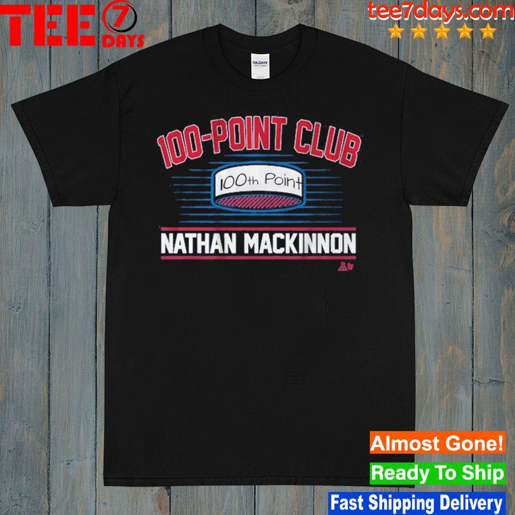 Nathan mackinnon 100point club shirt