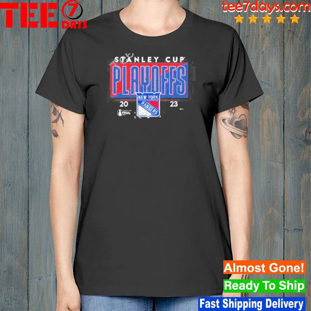Official New York Rangers 2023 Stanley Cup Playoffs T-Shirt