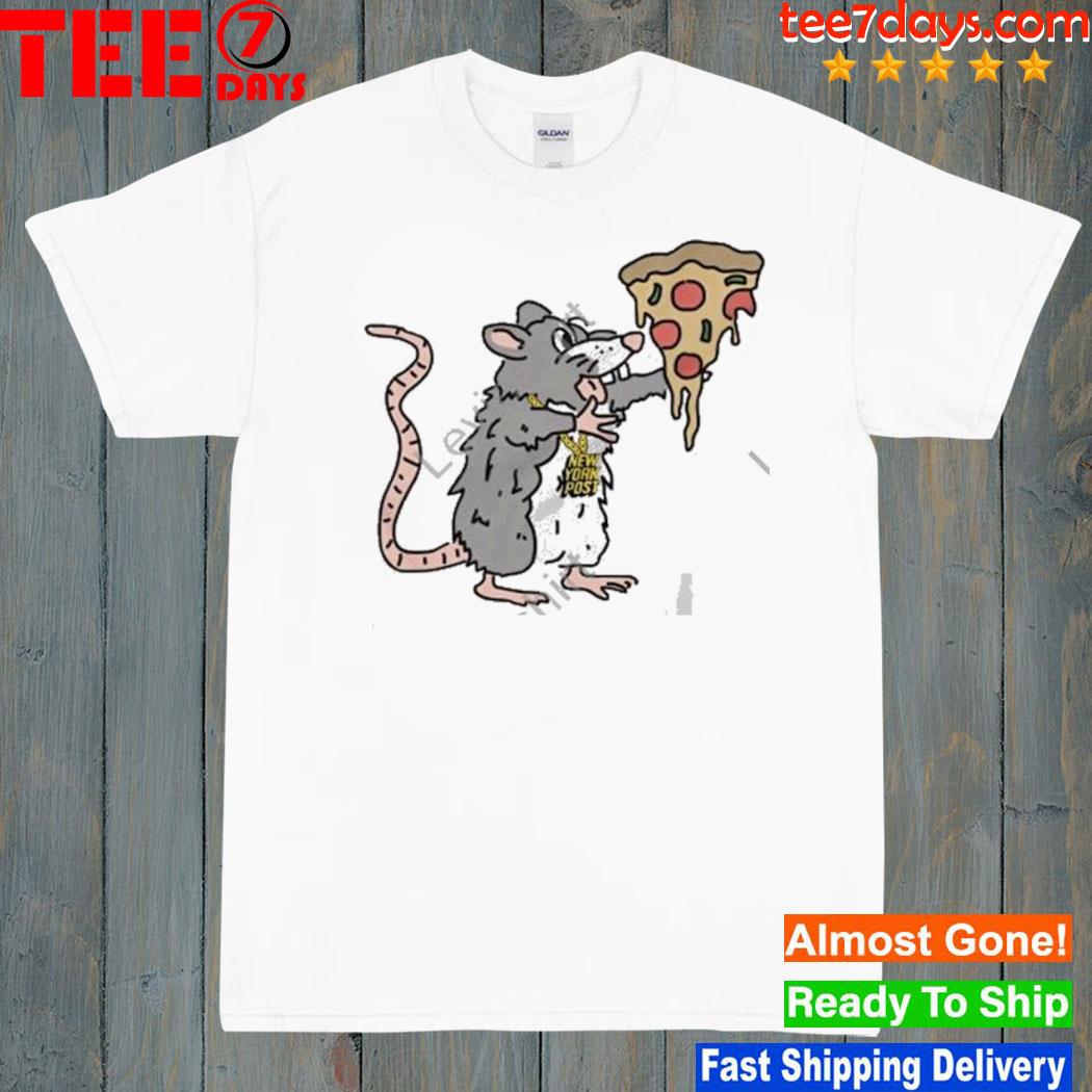 Nypost New York Post Pizza Rat Shirt