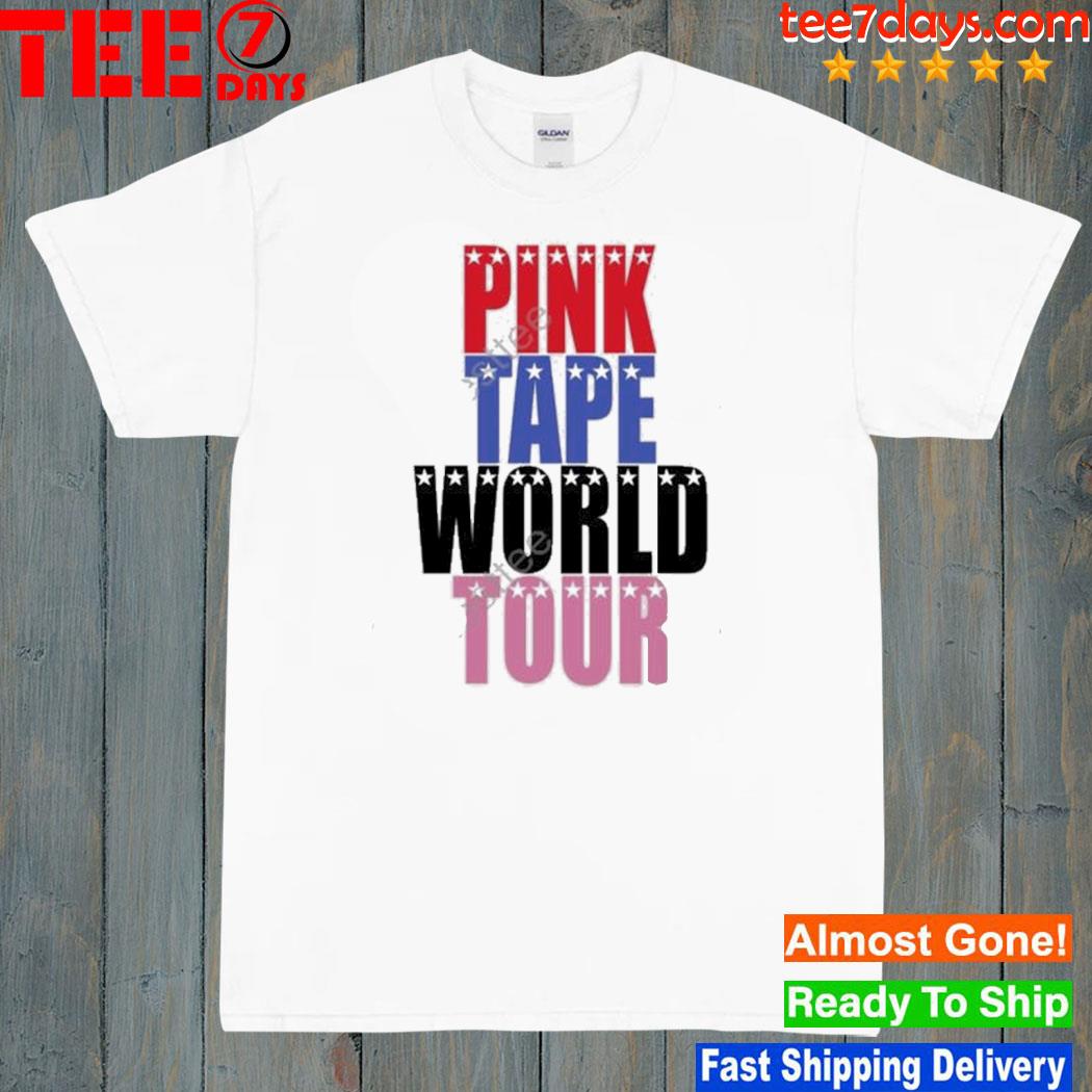 Pink tape world tour 2023 shirt