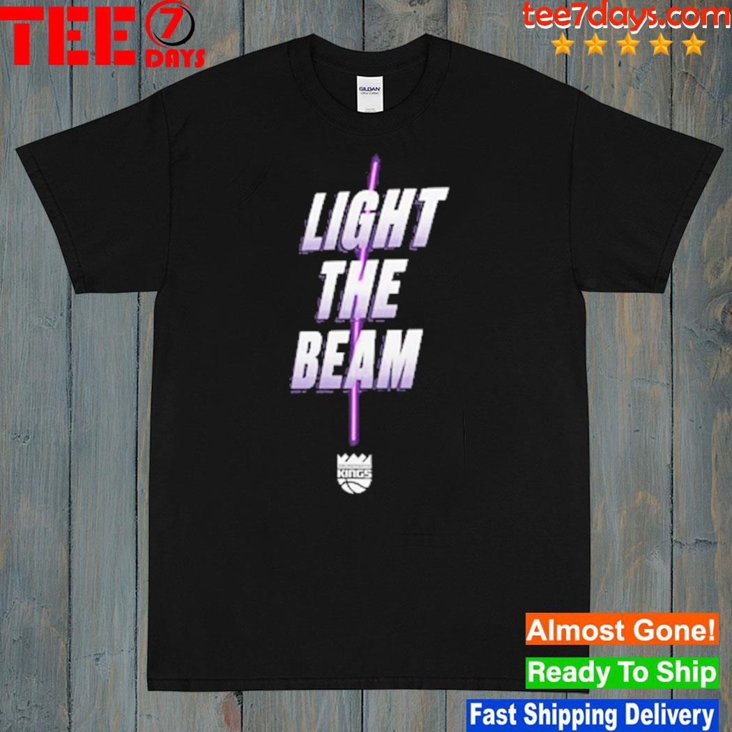 Sacramento Kings Stadium Essentials Unisex Light The Beam T-Shirt