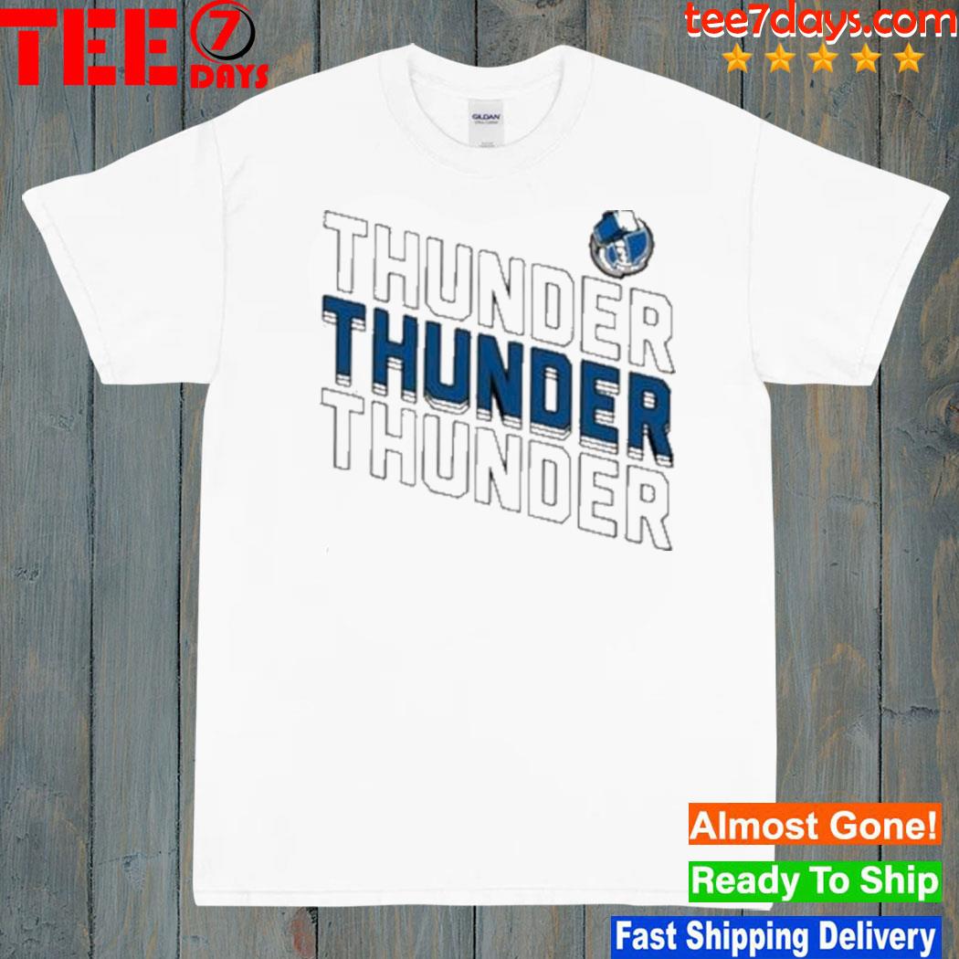 Thunder logo blue 84 gray Shirt