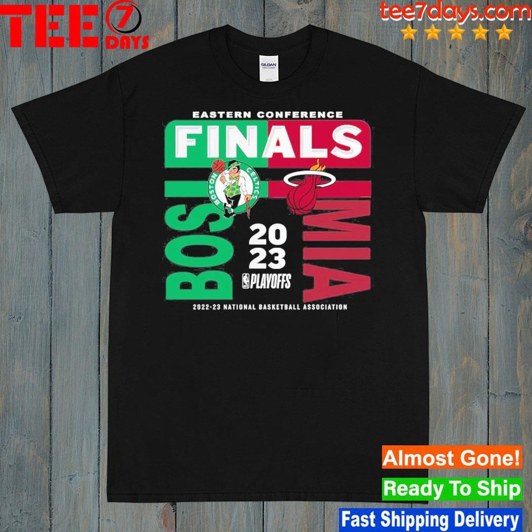 2023 Nba Western Conference Finals Match Up Boston Celtics Vs Miami Heat Shirt
