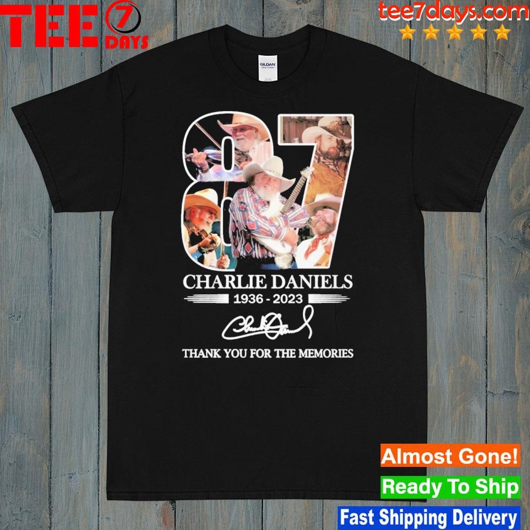 87 charlie ganiels 1936-2023 thank you for the memories shirt