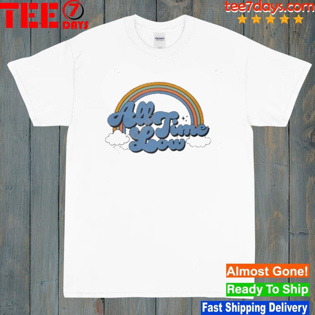 All Time Low Rainbow Logo T Shirt