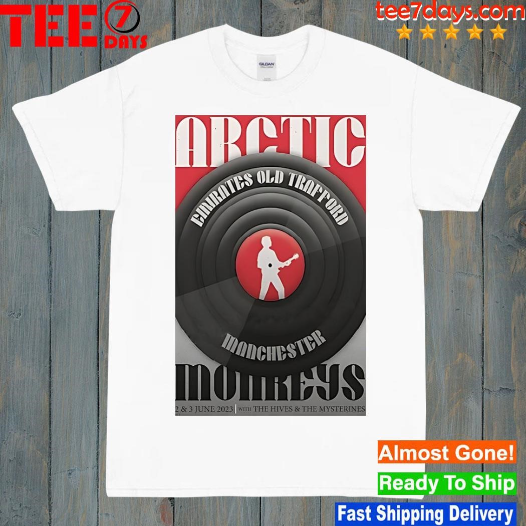 Arctic monkeys manchester Emirates old trafford shirt