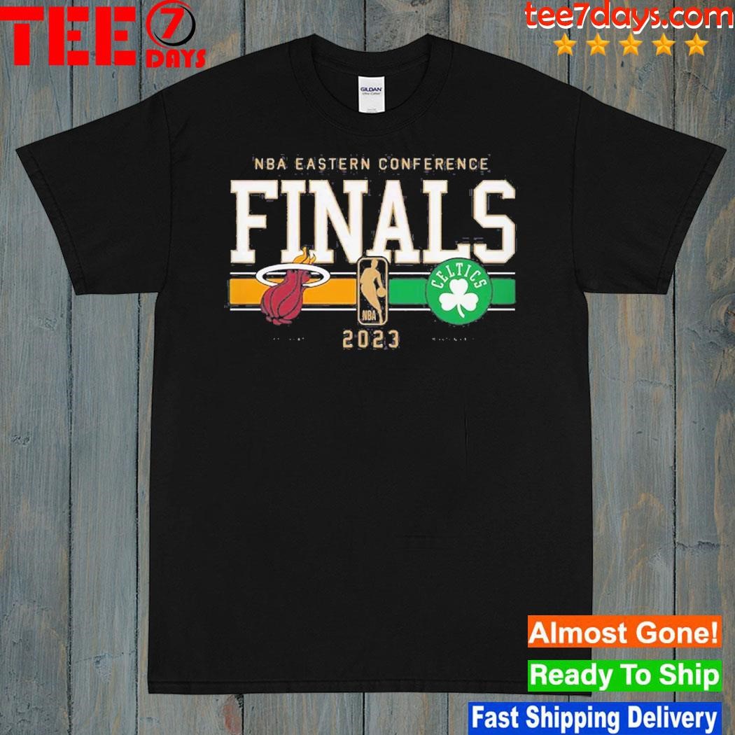 Boston Celtics Vs Miami Heat 2023 Nba Eastern Conference T-Shirt