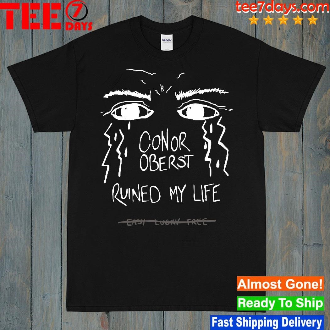 Design Juj.ink store conor oberst ruined my life shirt