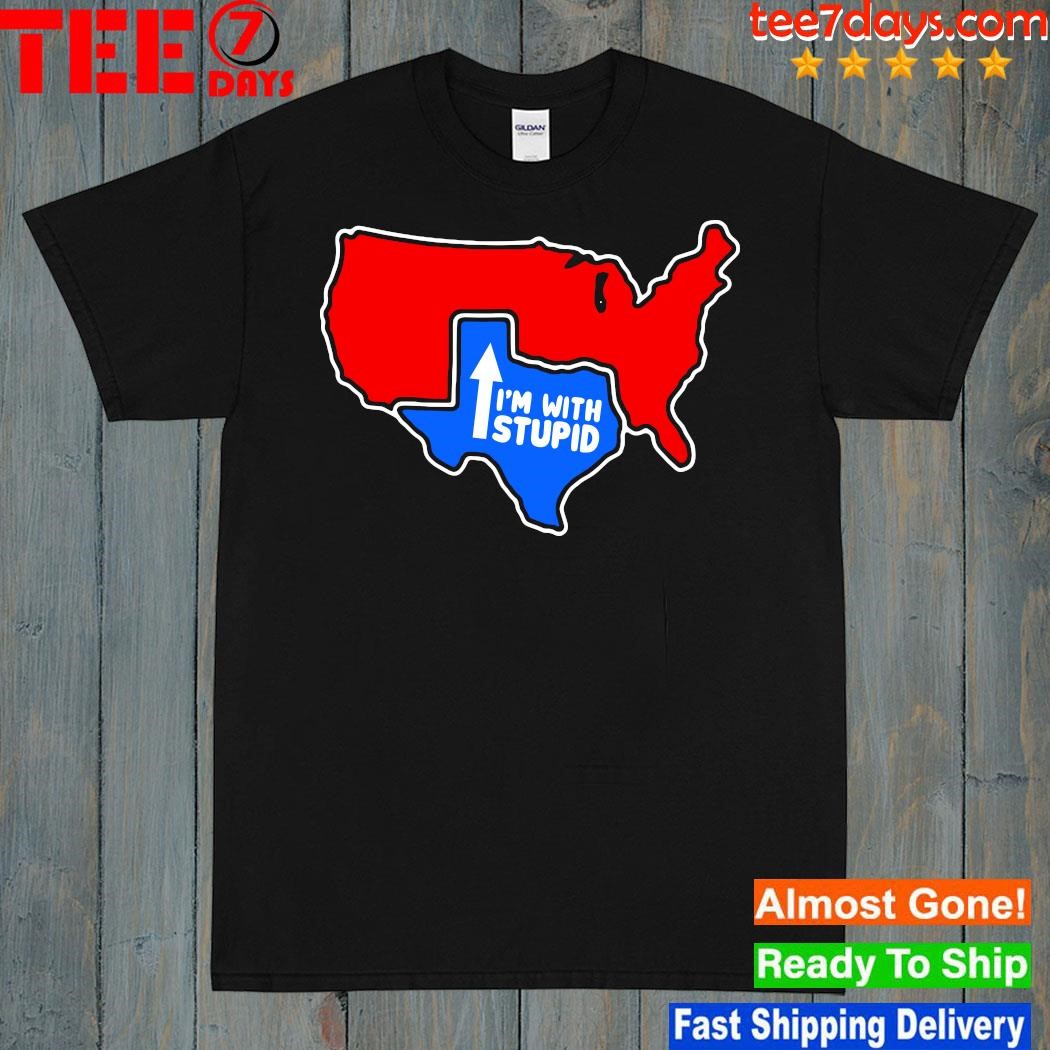 Design Official I'm With Stupid Texas T-shirt