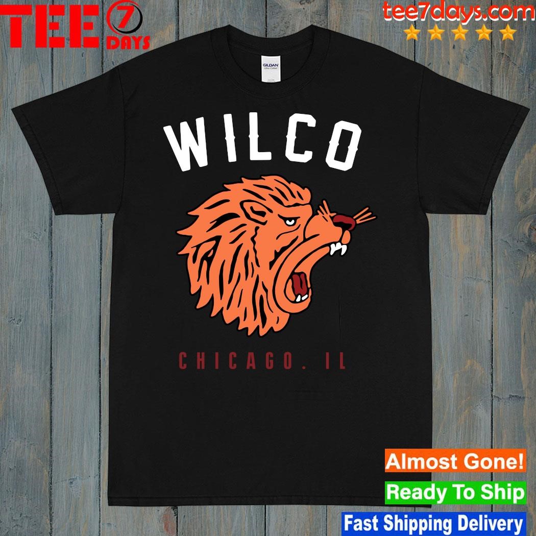 Design Official Wilco Lion Chicago Il T-Shirt
