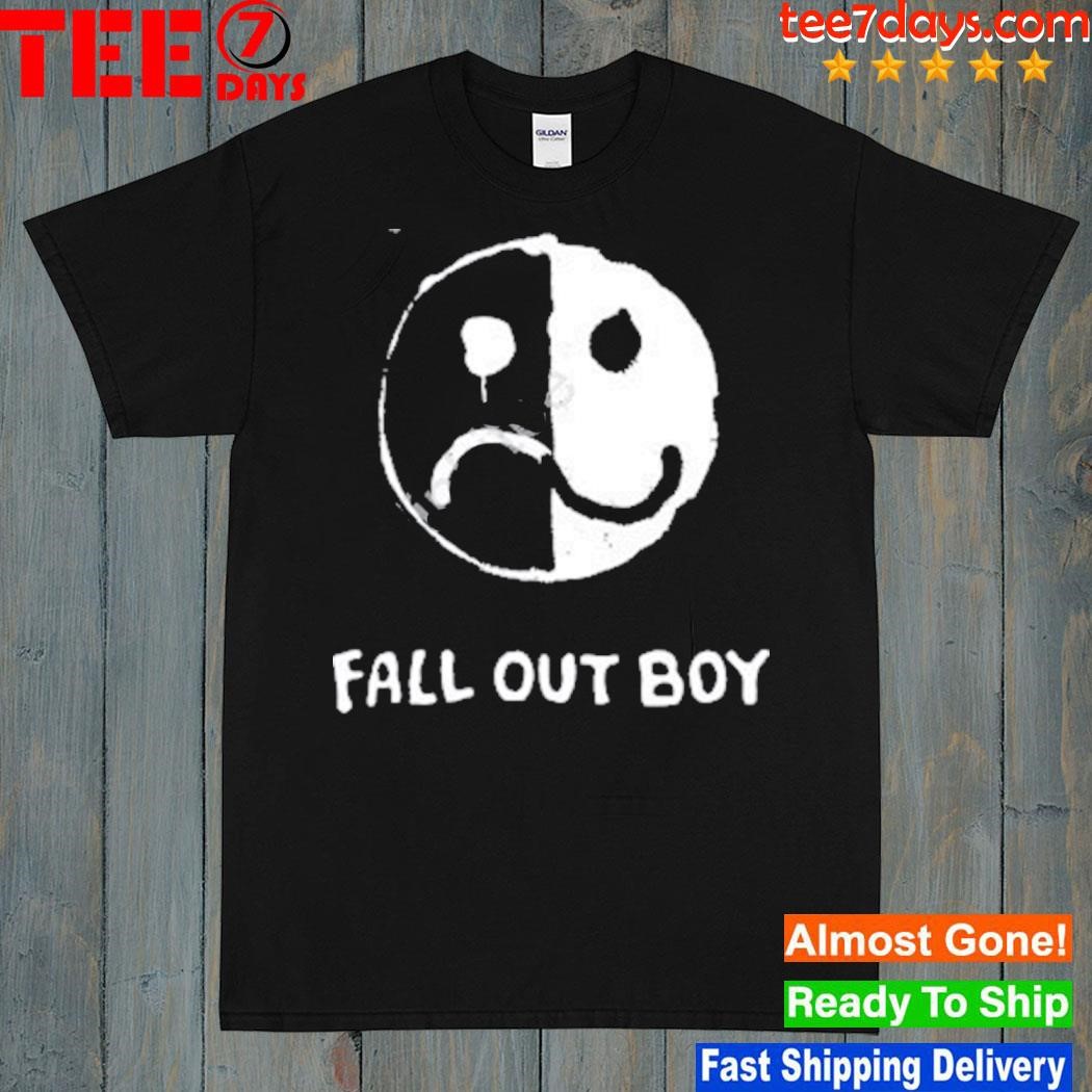 Fall out boy smile frown shirt