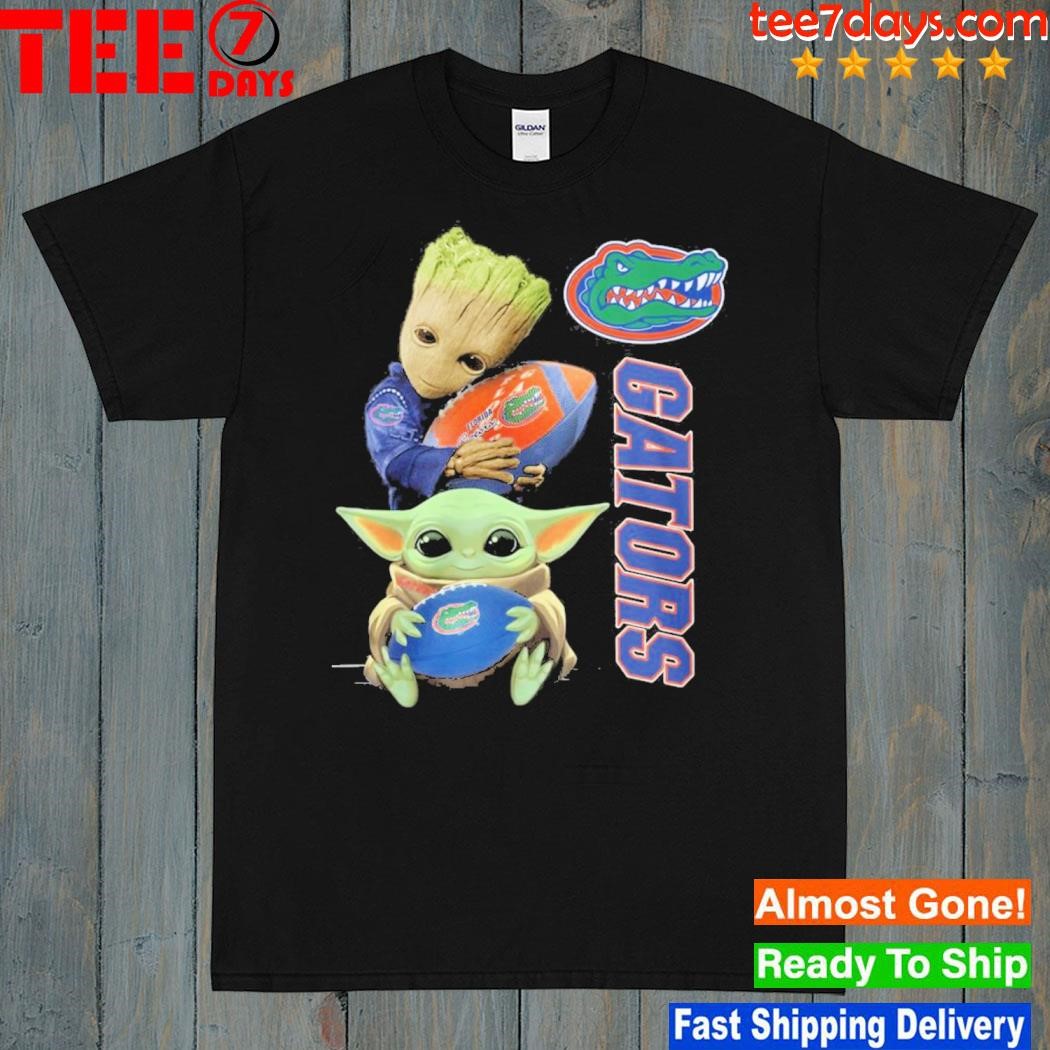 Florida gators baby groot baby Yoda shirt