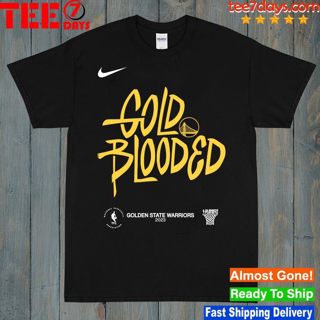 Nike Golden State Warriors gold blooded 2022 NBA Playoffs shirt, hoodie,  sweater, long sleeve and tank top
