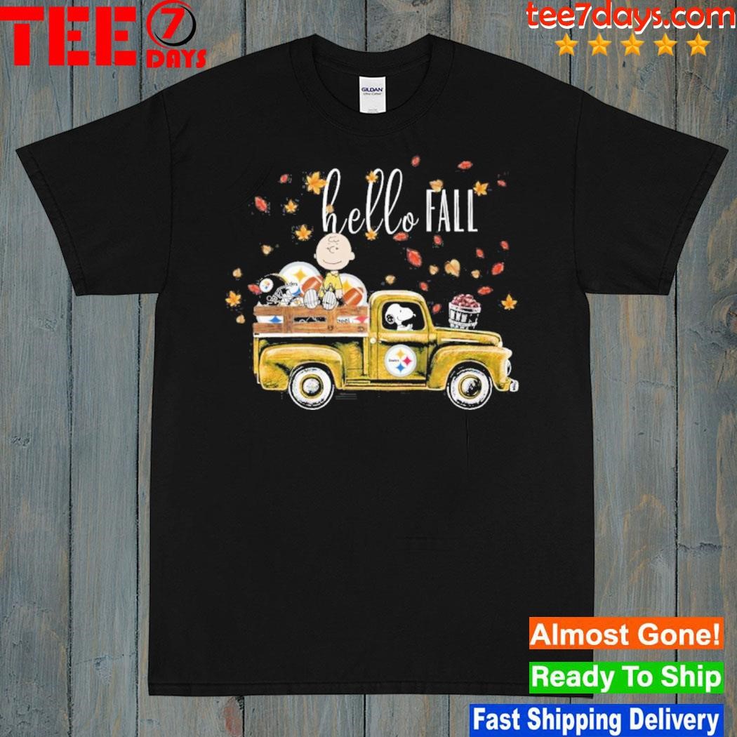 Hello fall Pittsburgh Steelers Snoopy shirt