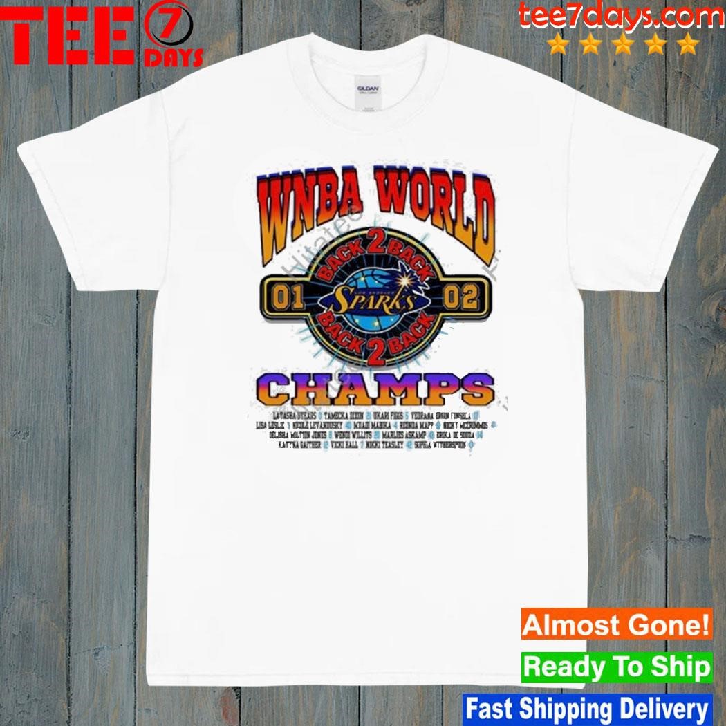 Los Angeles Lakers WNBA Los Angeles Sparks Back-To-Back Champs shirt