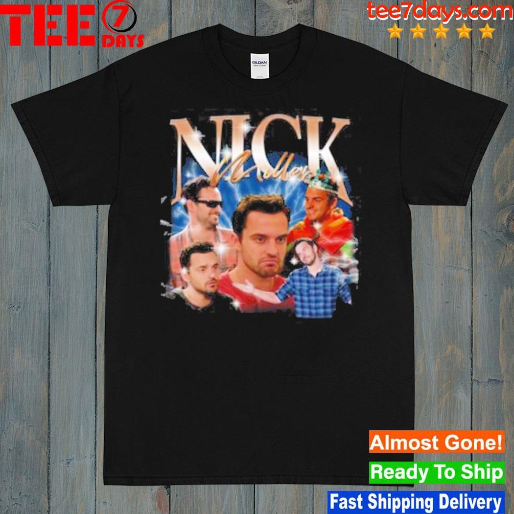 Nick miller retro 90s shirt