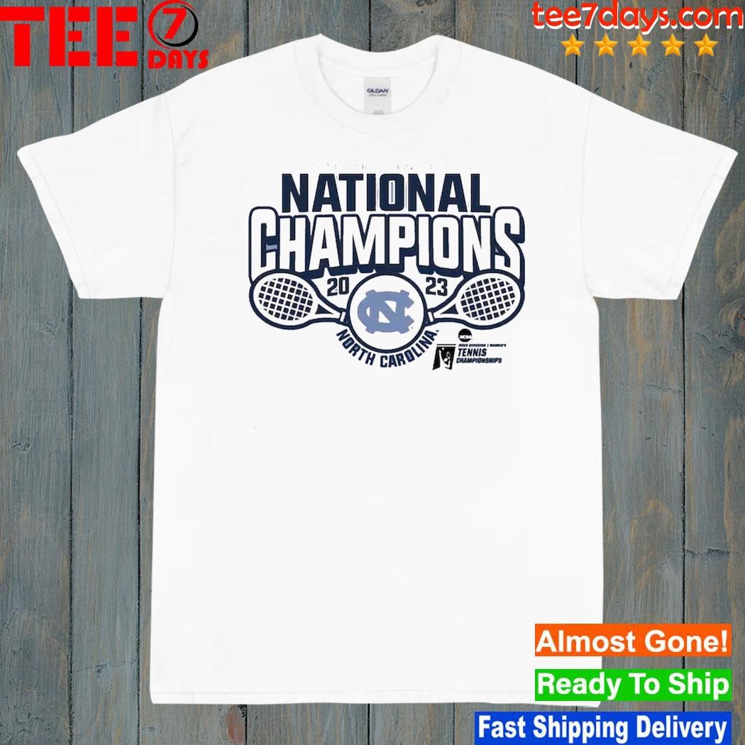 North carolina tar heels 2023 ncaa women's tennis national champions t-shirt