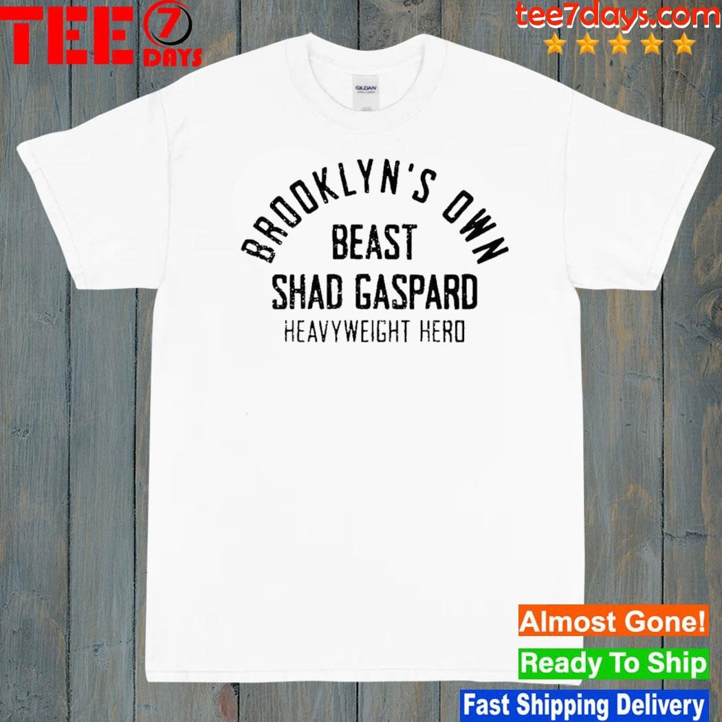 Official Brooklyn's Own Beast Shad Gaspard Heavyweight Hero Vintage Shirt