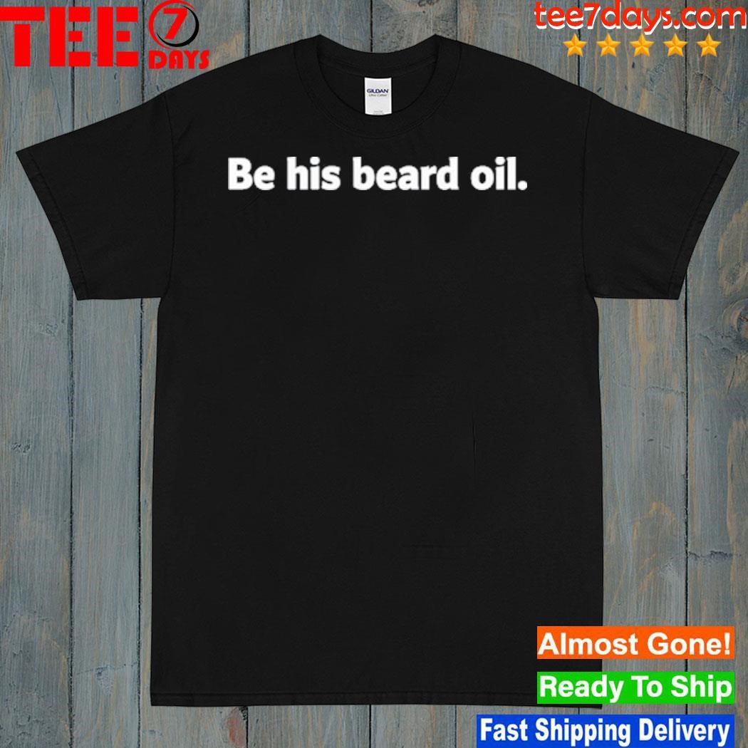 Omar Solomon Wearing Be His Beard Oil 2023 Shirt