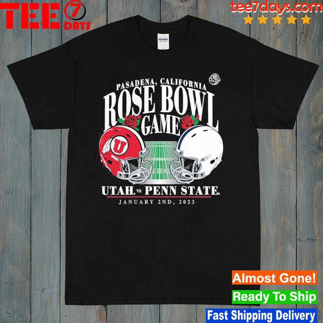 Pasadena California rose bowl game Utah vs penn state 2023 shirt