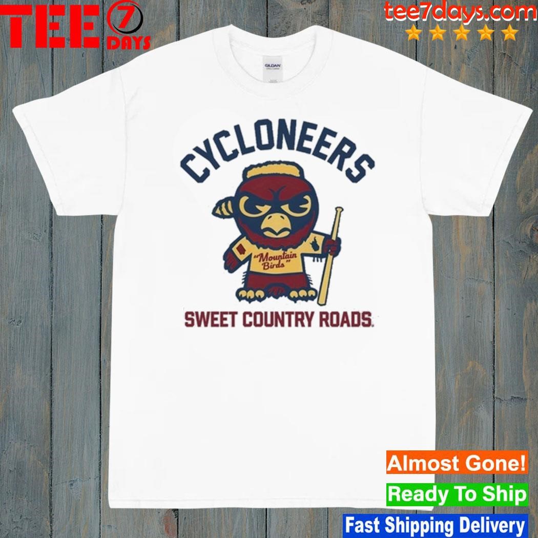 Raygun cycloneers mountain birds sweet country roads 2023 t-shirt