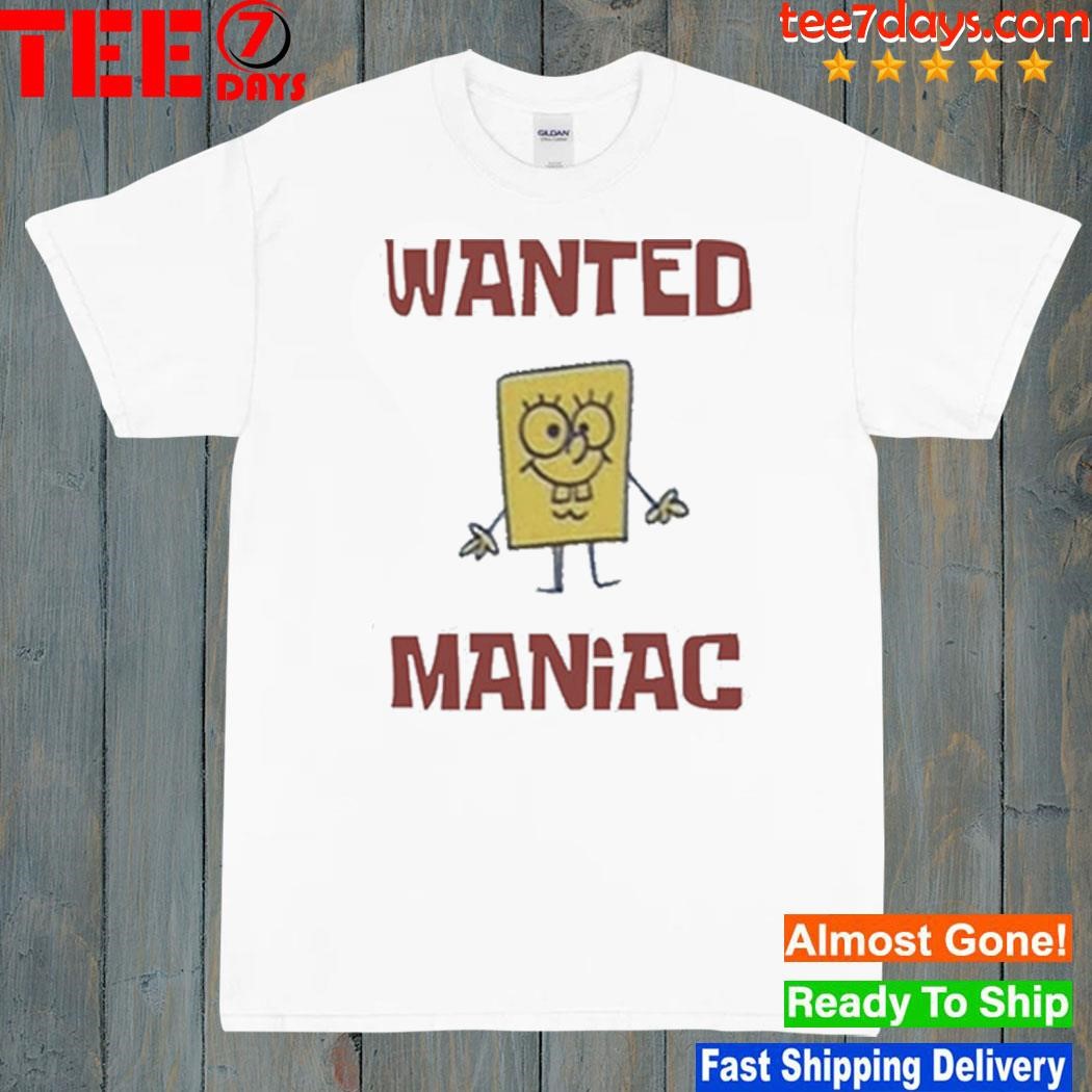 SpongeBob SquarePants Wanted Maniac T-Shirt