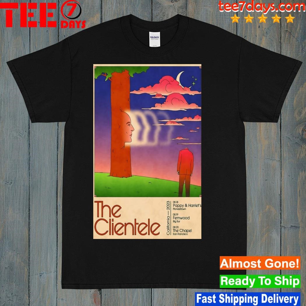 The clientele California 2023 shirt