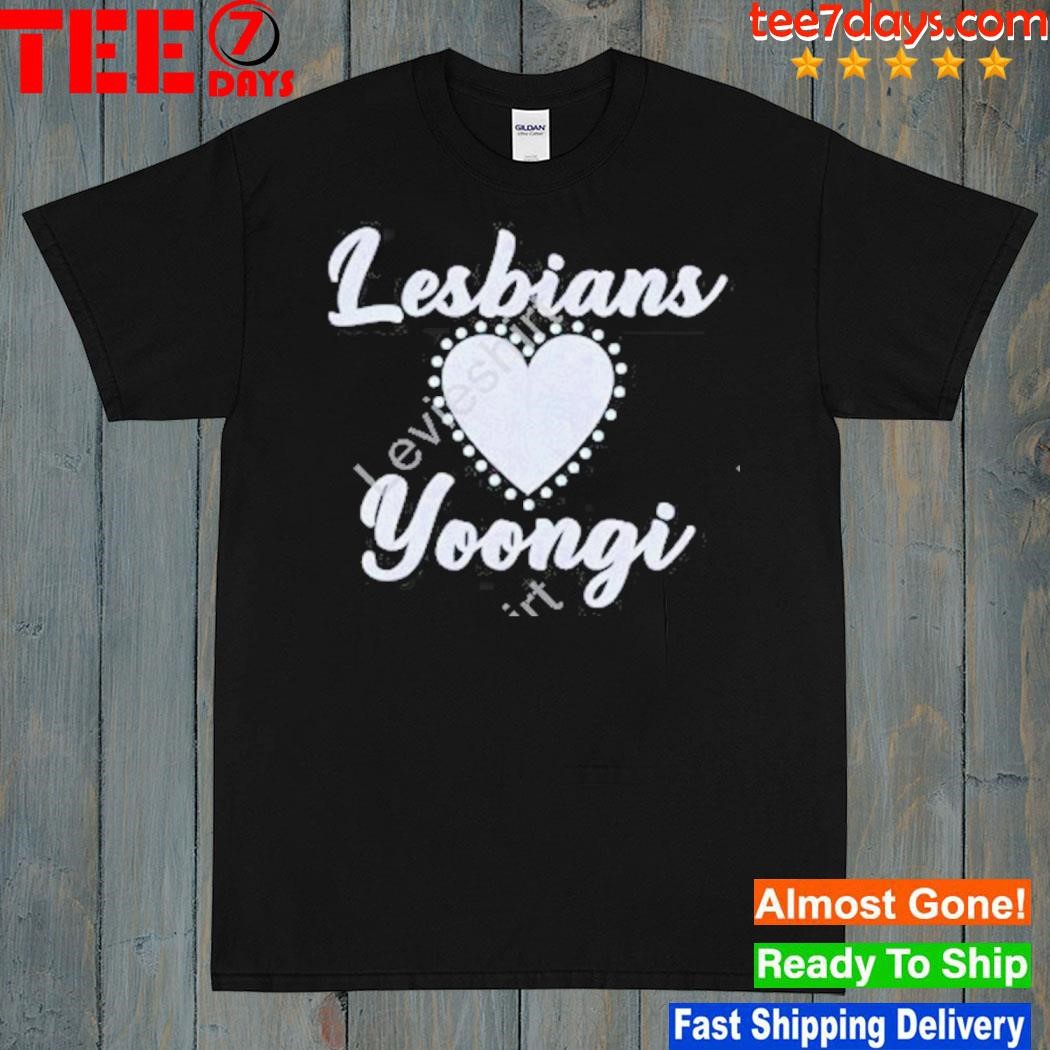 Yminsugas lesbians love yoongI shirt