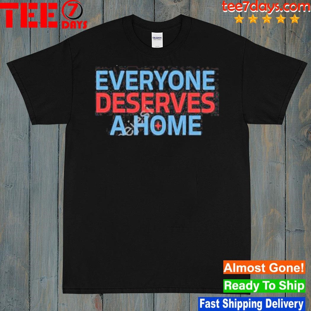 PRIDE T-shirt 2023 - Everyone Deserves a Home – Minnesota Aurora FC