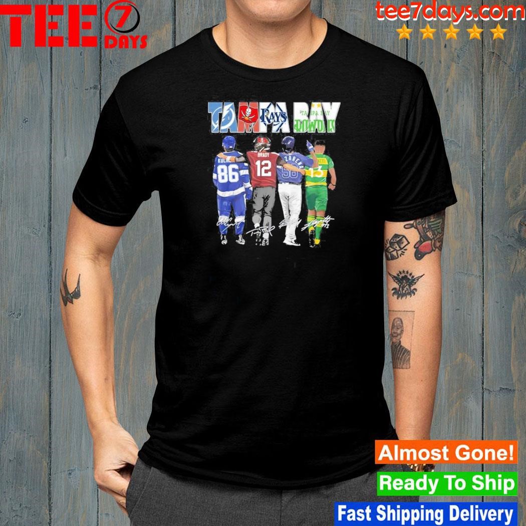 NEW Tampa Bay Buccaneers Tampa Bay Lightning Tampa Bay Rays Unisex T-Shirt