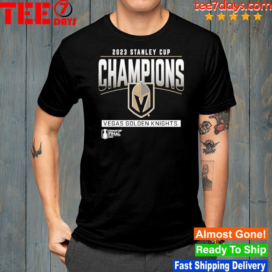 Vegas Golden Knights Stanley Cup 2023 Champions Jersey Roster Graphic T- Shirt - White - Mens