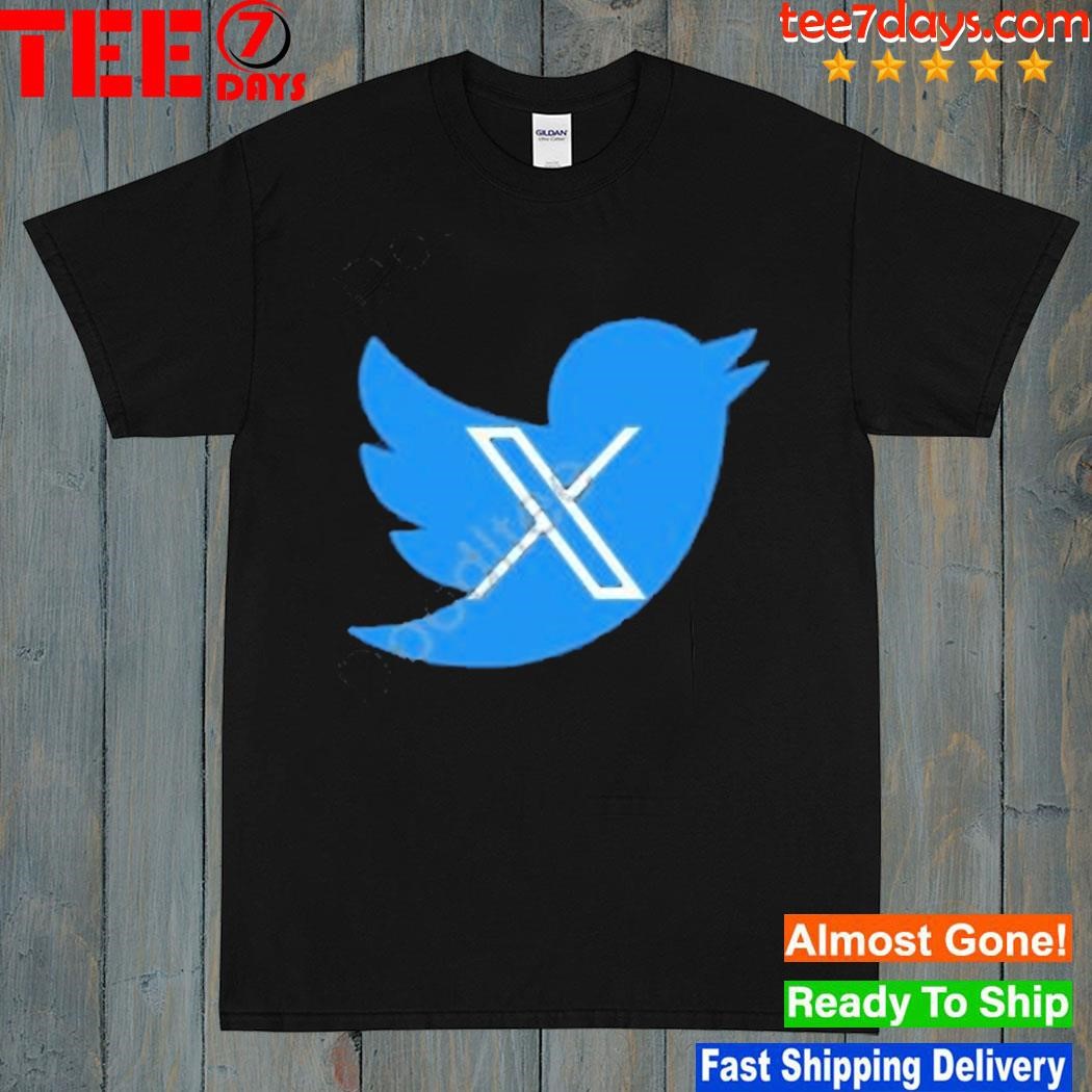 2023 Elon Musk New Twitter Logo X To Replace Blue Bird Shirt