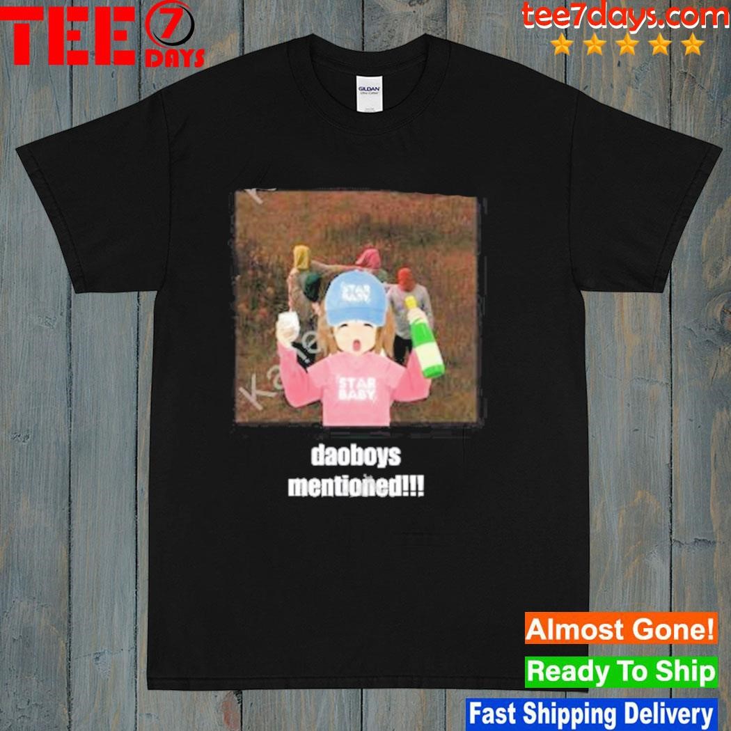 ArcTanGent Festival Star Baby Daoboys Mentioned Shirt