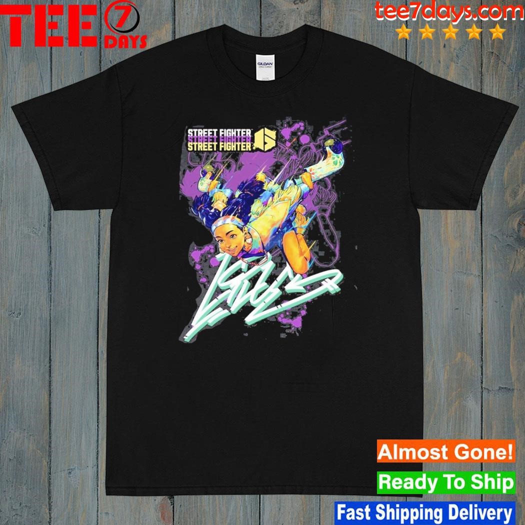 Cheap lily character street fighter 6 shirt