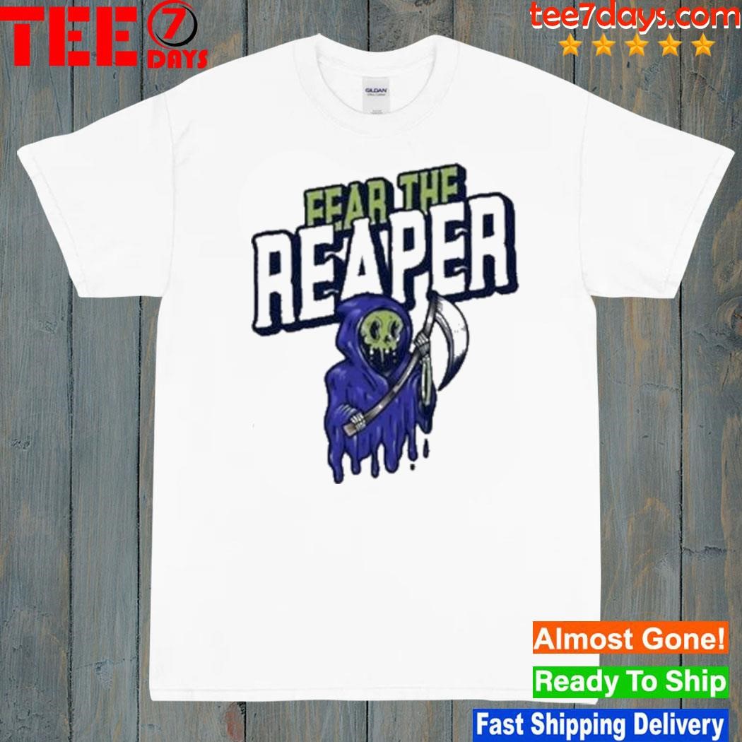 Fear the reaper horror halloween design essential shirt