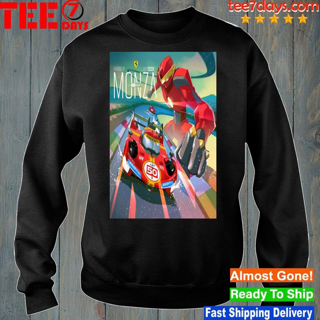 Ferrari's monza poster 2023 shirt, hoodie, sweater, long sleeve and tank top