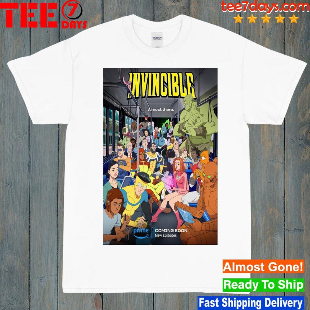 Invincible season 2 poster shirt