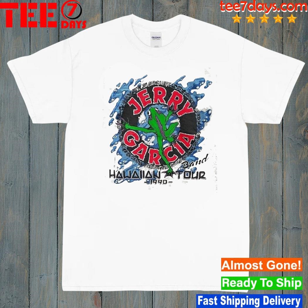 Jerry Garcia Band 1990 Hawaiian Tour T-Shirt