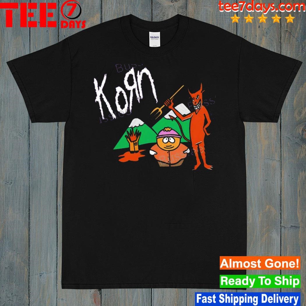 Korn south park art design t-shirt