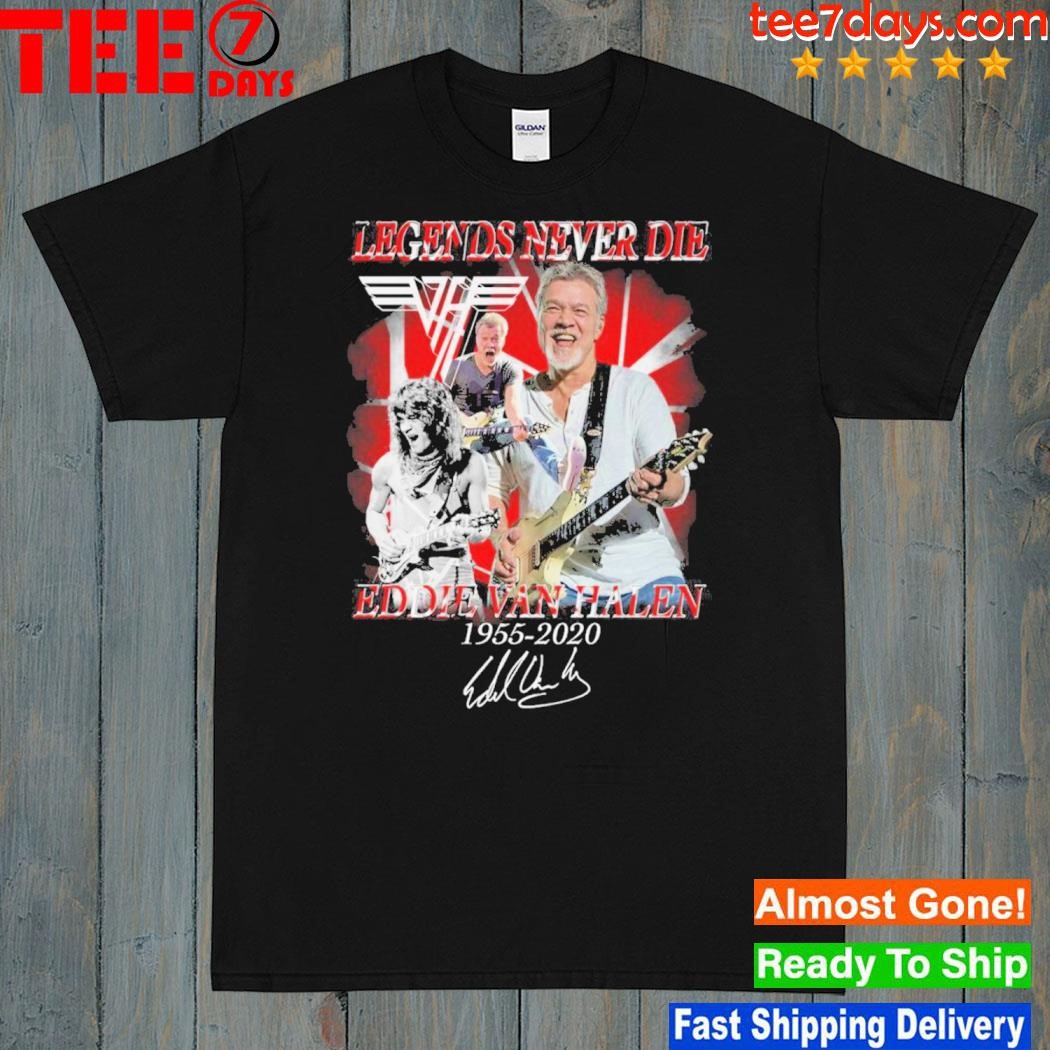Legends Never Die Eddie Van Halen 1955 Unisex T-Shirt