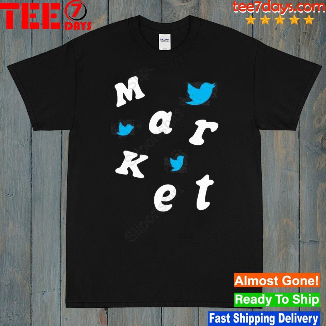Market Twitter Elon Musk t-shirt