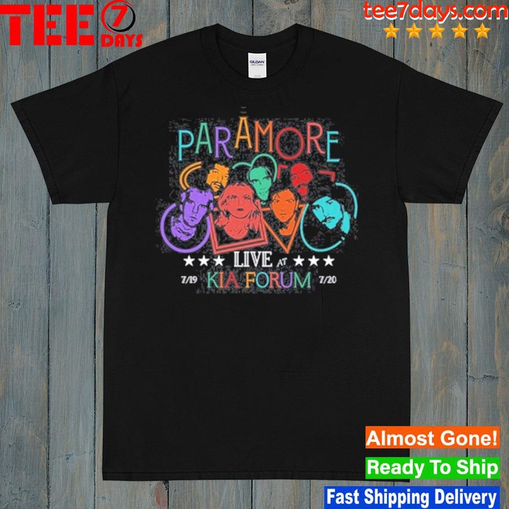 Paramore Live At Kia Forum New Shirt