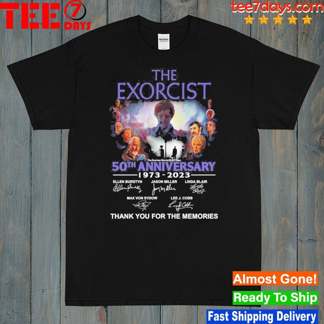 The Exorcist 50th Anniversary 1973 – 2023 Thank You For The Memories T-Shirt